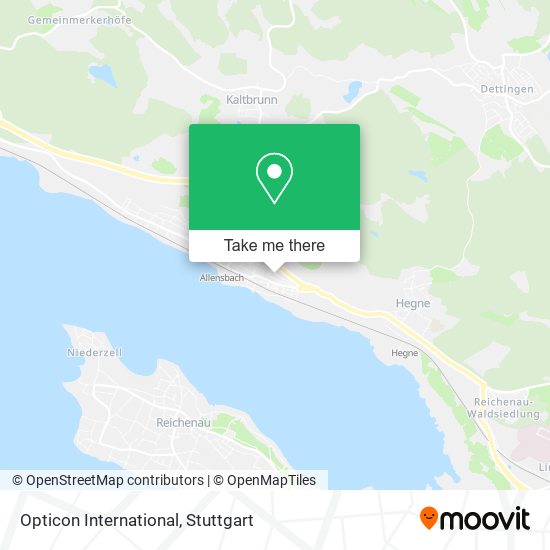 Opticon International map