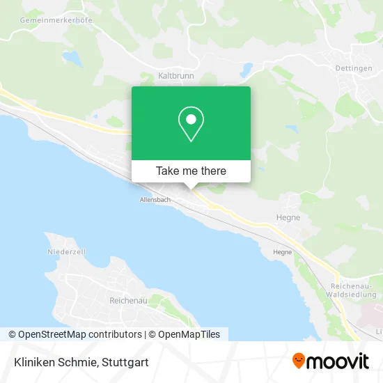 Карта Kliniken Schmie