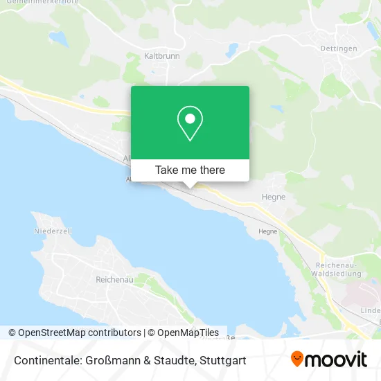 Карта Continentale: Großmann & Staudte