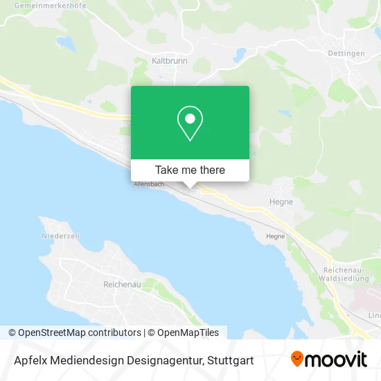 Карта Apfelx Mediendesign Designagentur