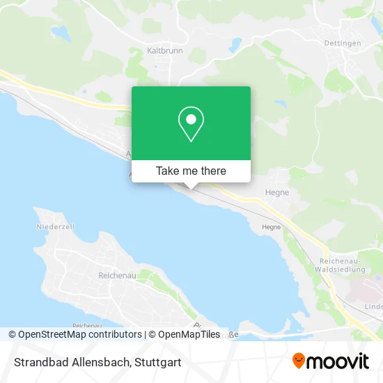 Карта Strandbad Allensbach