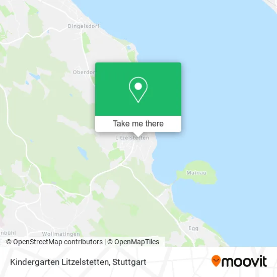Карта Kindergarten Litzelstetten