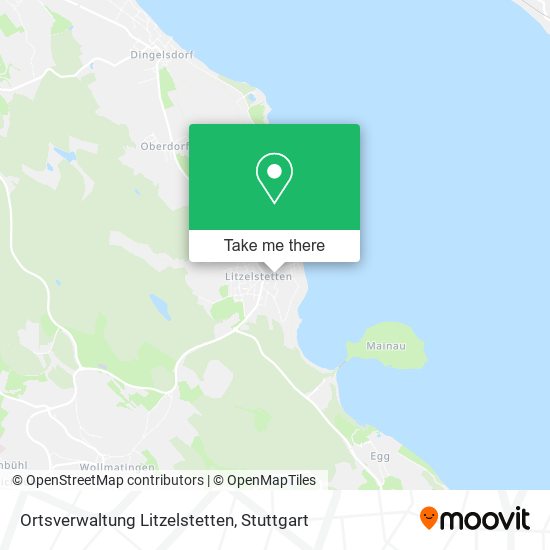 Ortsverwaltung Litzelstetten map