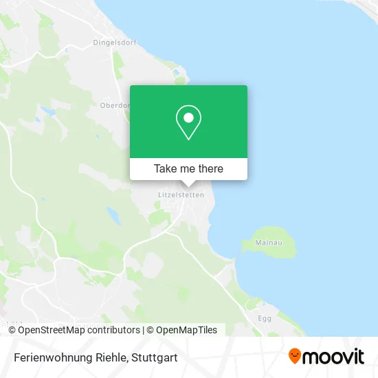 Карта Ferienwohnung Riehle