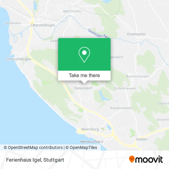 Карта Ferienhaus Igel