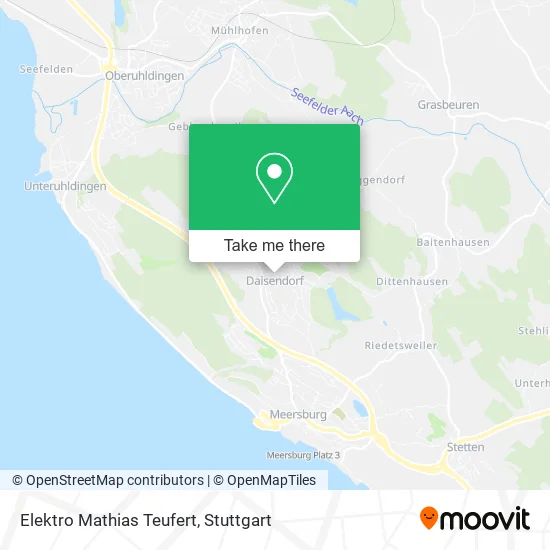 Карта Elektro Mathias Teufert