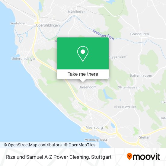 Riza und Samuel A-Z Power Cleaning map