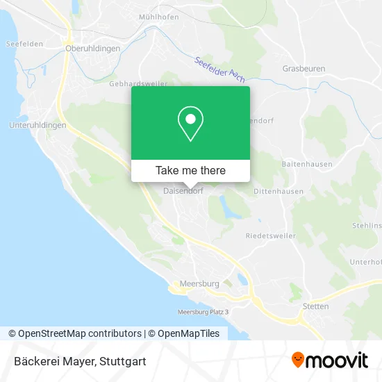 Карта Bäckerei Mayer