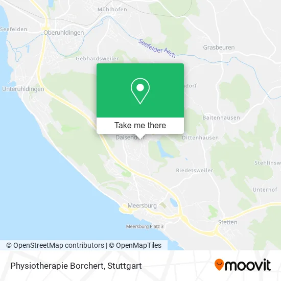 Карта Physiotherapie Borchert