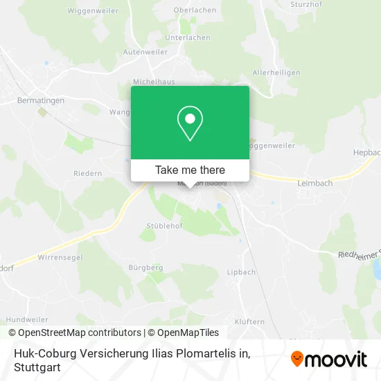 Карта Huk-Coburg Versicherung Ilias Plomartelis in