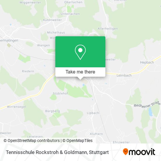 Tennisschule Rockstroh & Goldmann map