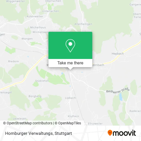 Карта Homburger Verwaltungs