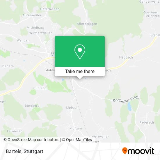 Карта Bartels