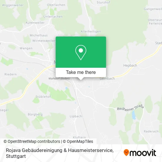 Карта Rojava Gebäudereinigung & Hausmeisterservice