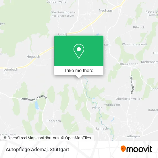 Карта Autopflege Ademaj