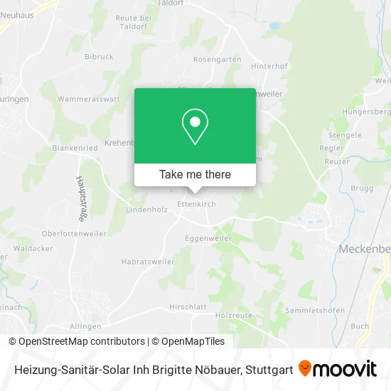 Карта Heizung-Sanitär-Solar Inh Brigitte Nöbauer