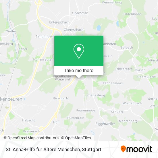 St. Anna-Hilfe für Ältere Menschen map