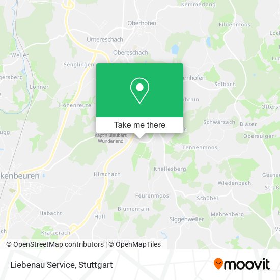 Карта Liebenau Service