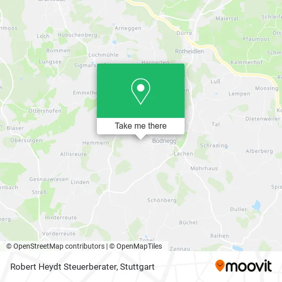 Карта Robert Heydt Steuerberater