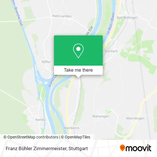 Карта Franz Bühler Zimmermeister