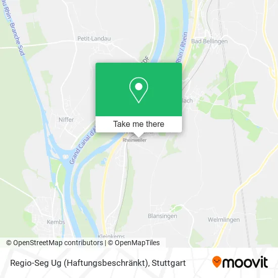 Карта Regio-Seg Ug (Haftungsbeschränkt)