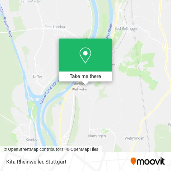 Карта Kita Rheinweiler