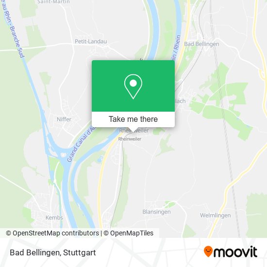 Bad Bellingen map