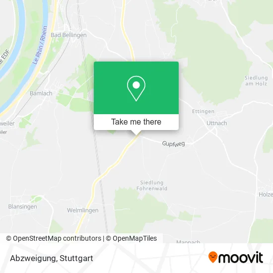 Карта Abzweigung