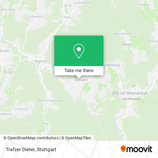 Trefzer Dieter map