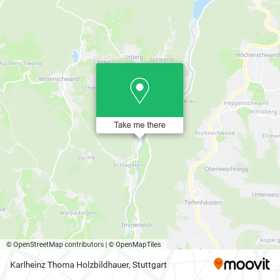 Карта Karlheinz Thoma Holzbildhauer