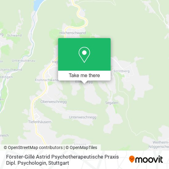 Förster-Gillé Astrid Psychotherapeutische Praxis Dipl. Psychologin map