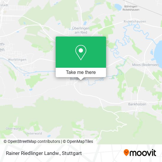 Rainer Riedlinger Landw. map