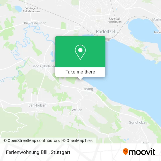 Карта Ferienwohnung Billi