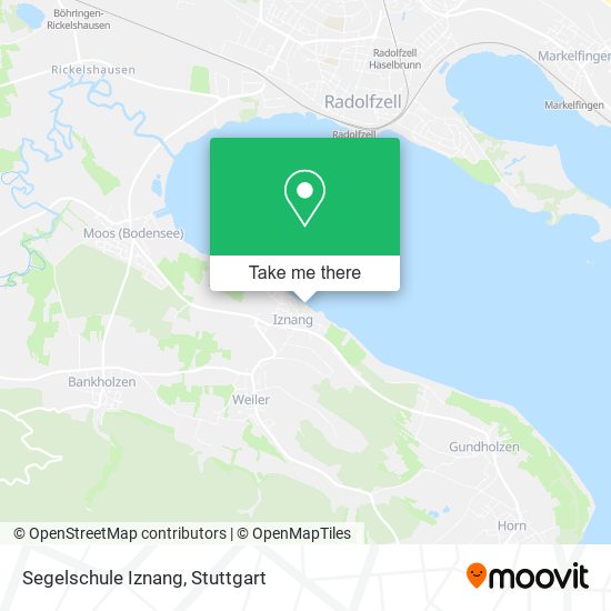 Карта Segelschule Iznang