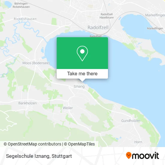 Карта Segelschule Iznang