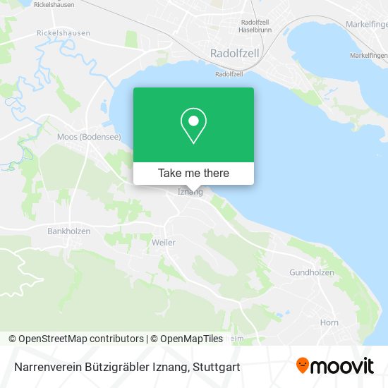 Narrenverein Bützigräbler Iznang map