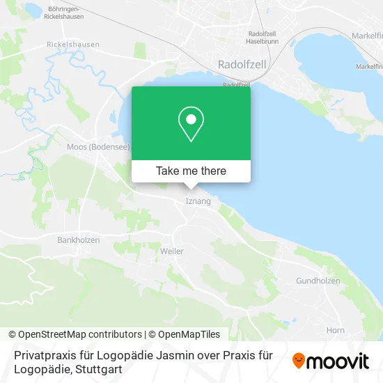 Карта Privatpraxis für Logopädie Jasmin over Praxis für Logopädie