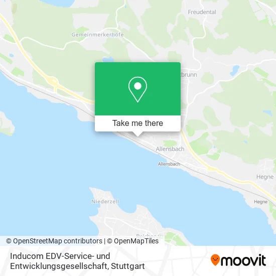 Карта Inducom EDV-Service- und Entwicklungsgesellschaft