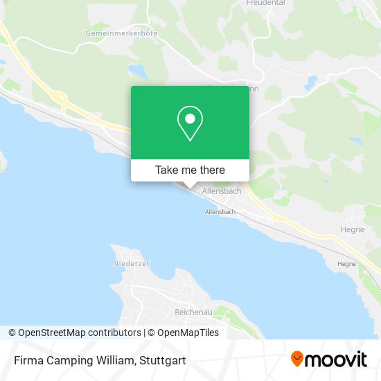 Firma Camping William map