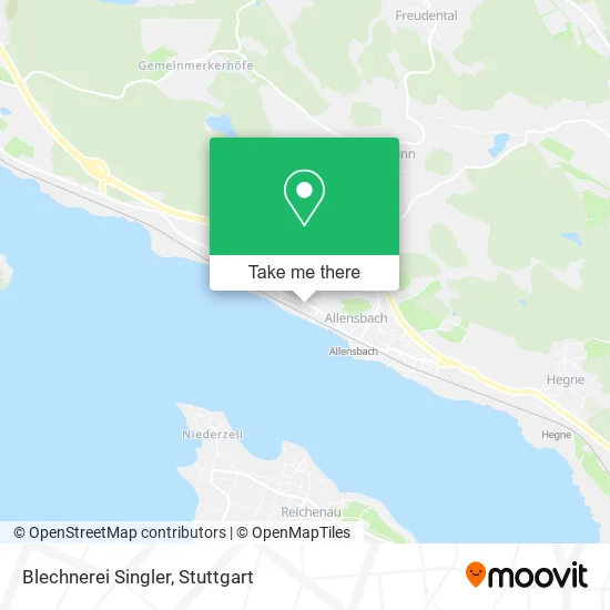 Карта Blechnerei Singler