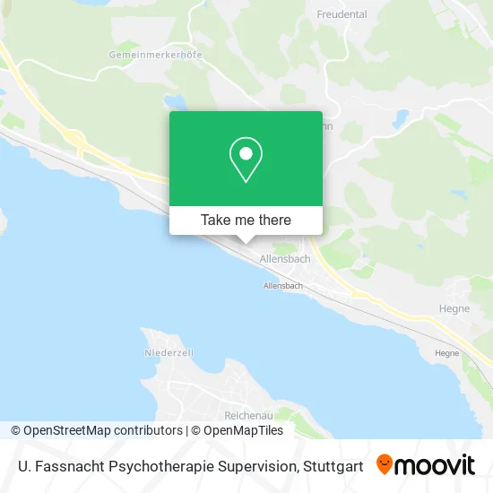 Карта U. Fassnacht Psychotherapie Supervision