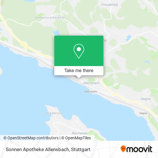 Карта Sonnen Apotheke Allensbach