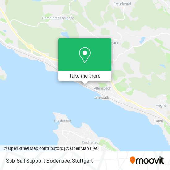 Ssb-Sail Support Bodensee map