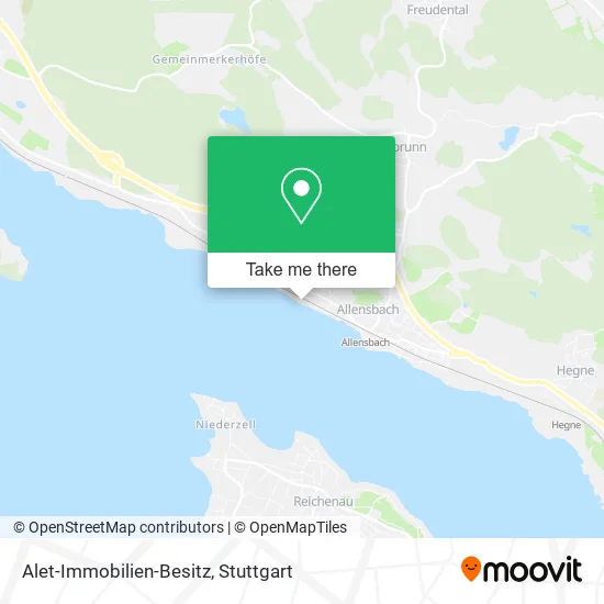 Карта Alet-Immobilien-Besitz