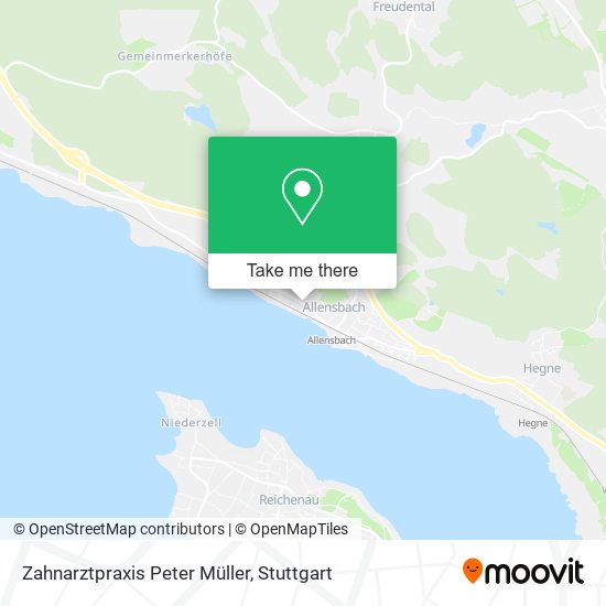 Карта Zahnarztpraxis Peter Müller