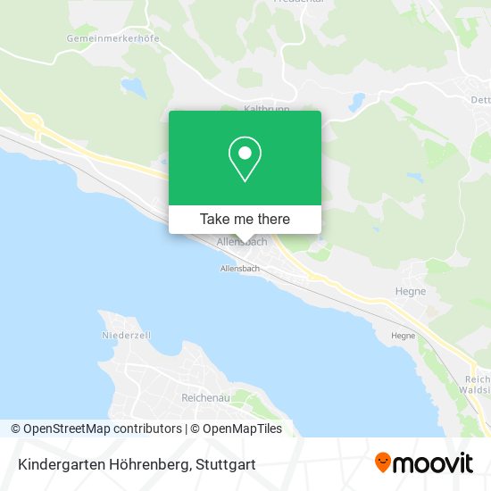 Kindergarten Höhrenberg map