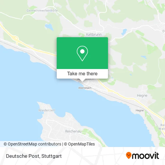 Карта Deutsche Post