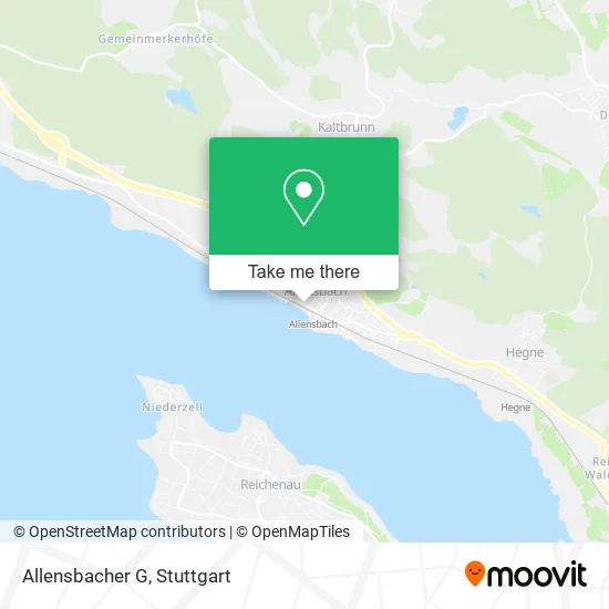 Карта Allensbacher G