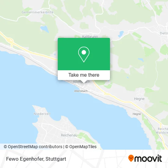 Карта Fewo Egenhofer