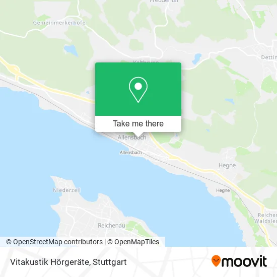 Карта Vitakustik Hörgeräte